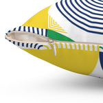 Spun Polyester Square Pillow