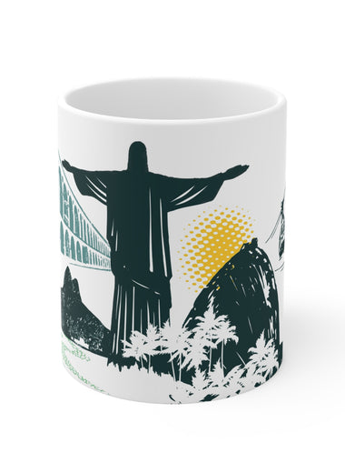 Ceramic Mug 11oz - Rio Theme