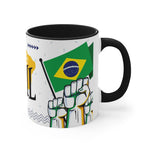 Accent Coffee Mug, 11oz - Brazil Theme