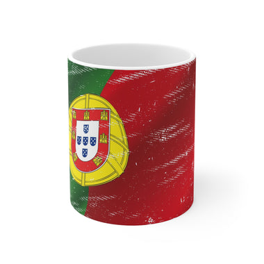 Ceramic Mug 11oz - Portugal Flag Theme