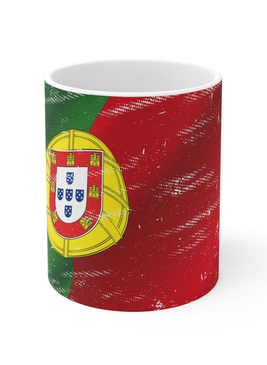 Ceramic Mug 11oz - Portugal Flag Theme