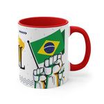 Accent Coffee Mug, 11oz - Brazil Theme